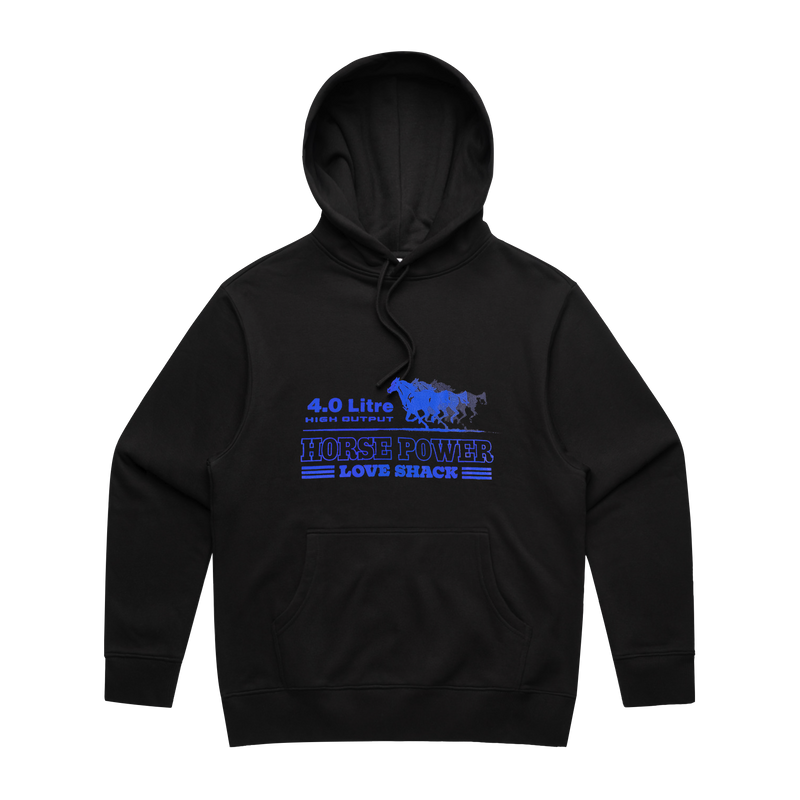 HORSE POWER HOODIE BLUE